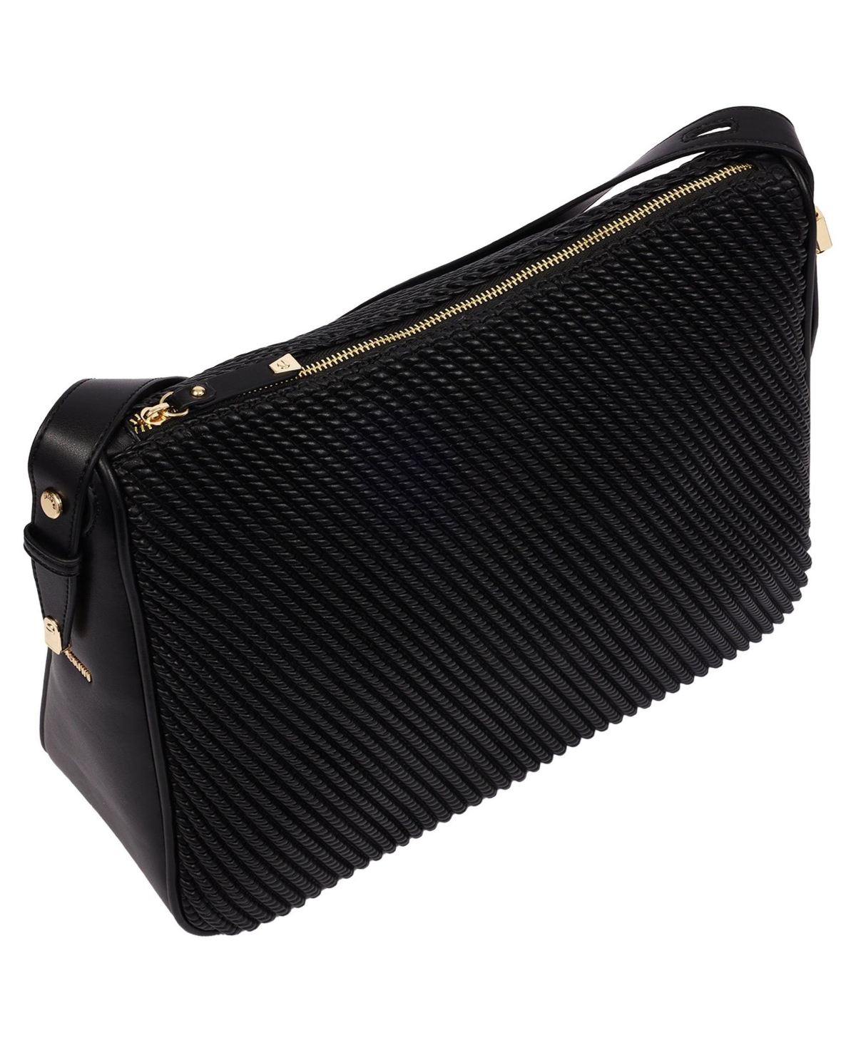 Jason Wu Haywood Double Zip Hobo Bag with 3D Rope Pleated Detail