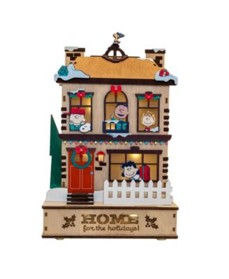 Peanuts Lighted Home For The Holidays House