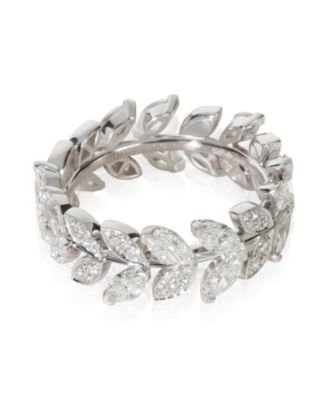 Platinum Diamond Victoria Vine Ring