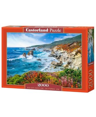 Big Sur Coastline 2000 Piece Jigsaw Puzzle, Ages 14+