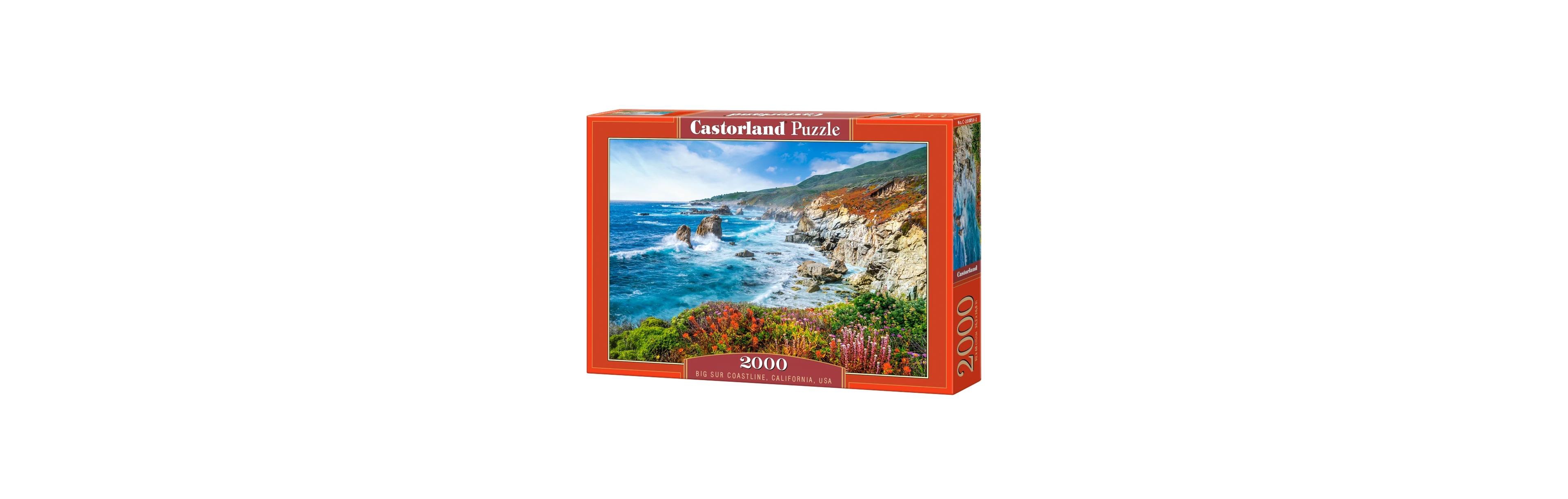 Castorland Big Sur Coastline 2000 Piece Jigsaw Puzzle, Ages 14+