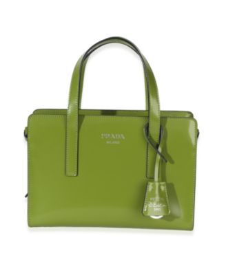 Green Brushed Leather Mini Re-Edition 1995 Mini Bag