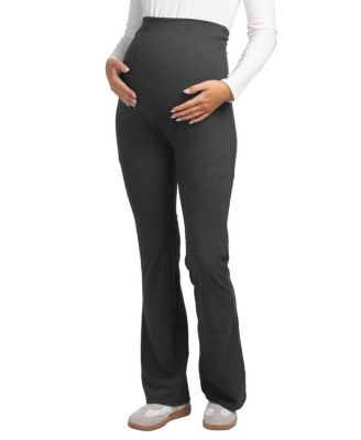Maternity High-Rise Over-the-Belly Flare Pants