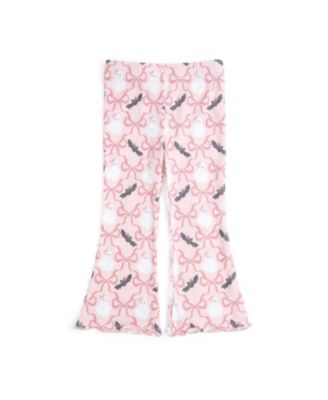 Girls' 4-16 Bat And Ghost Trellis Flare Leggings