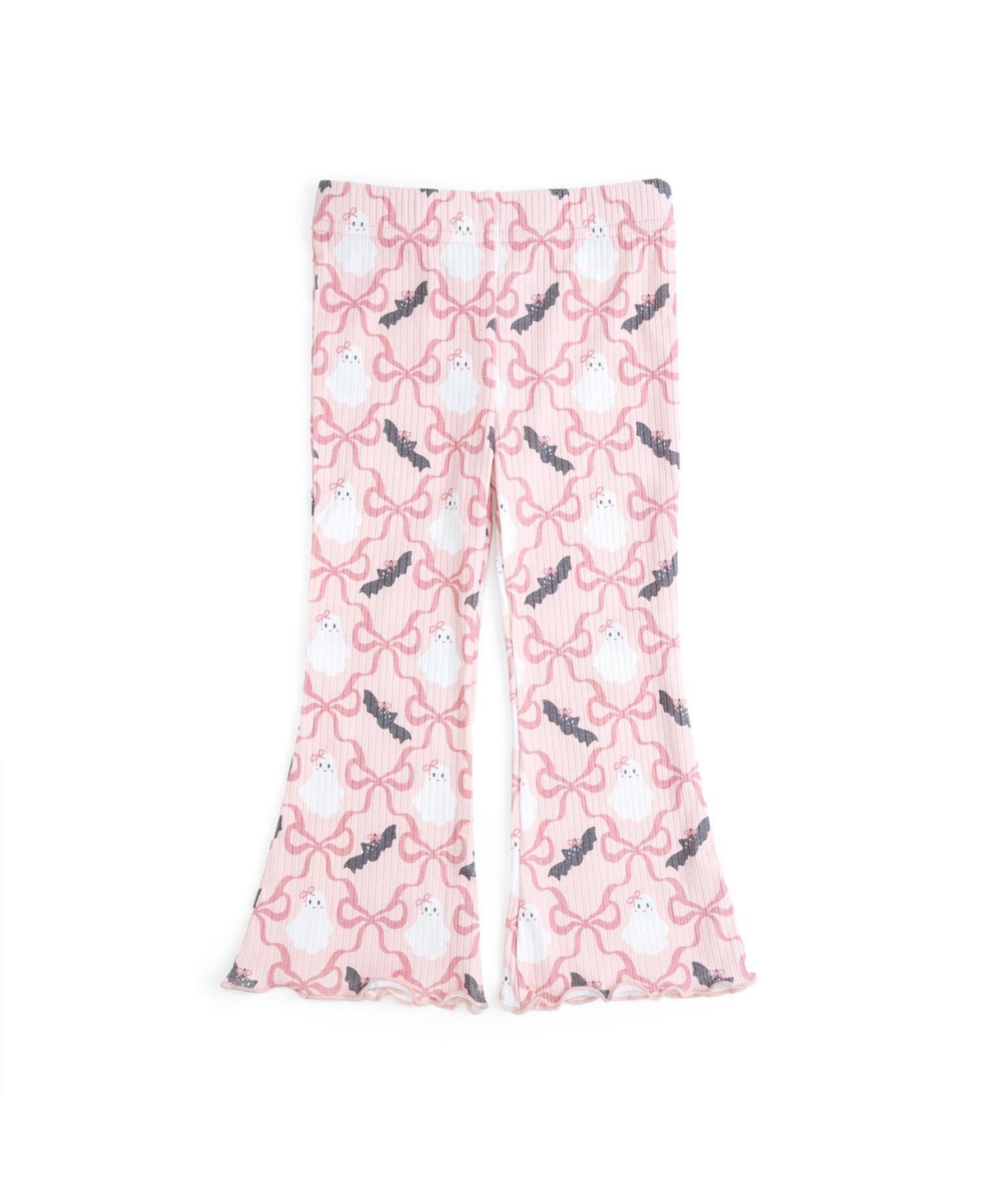 Sweet Wink Girls' 4-16 Bat And Ghost Trellis Flare Leggings