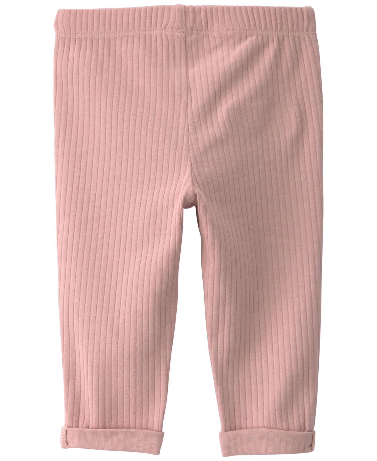 Леггинсы Carter's 2-Pack Ribbed Leggings для девочек-малышей, цвет: С принтом / Розовый — фото 2