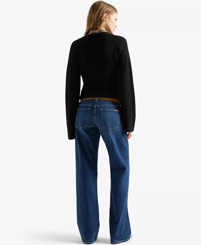 Women's Low-Rise Straight Jeans - thumbnail 5