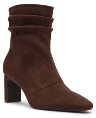 Women's Cabrini Block Heel Square Toe Booties