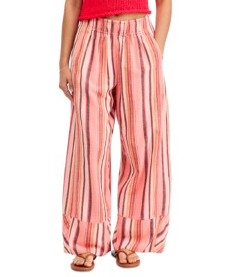 Women's Days End Solar Stripe Wide-Leg Pants 