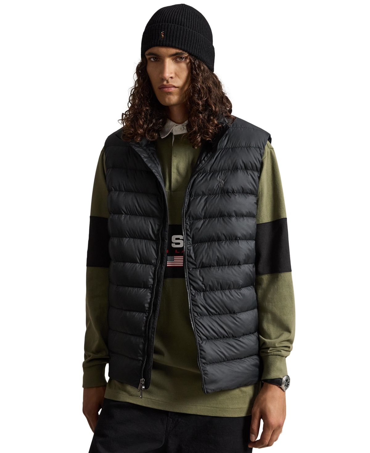 Polo Ralph Lauren Men's Big & Tall Colden Packable Down Vest