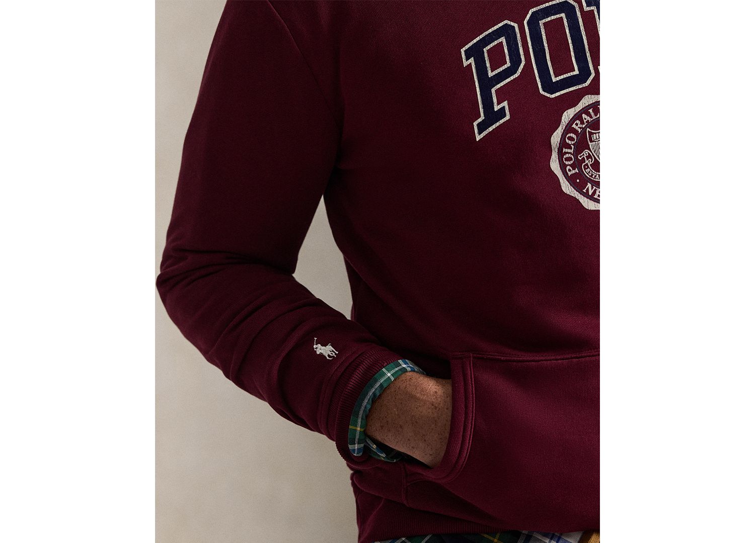 Men's Big & Tall Logo Fleece Hoodie