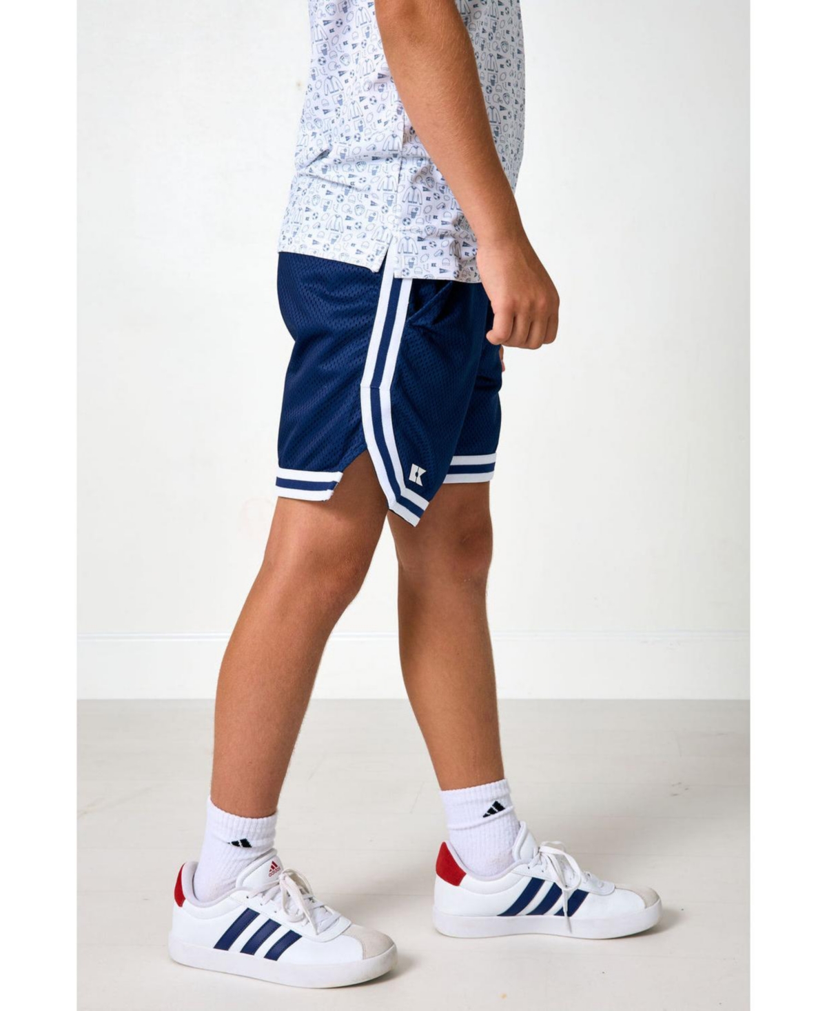 Courtside Kids Boys' 2-16 Mesh Basketball Shorts