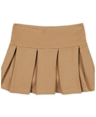 Girls' 4-16 Pleated Ponte Skirt