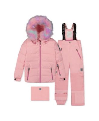 Toddler Girls' 2T-5T Play Hooded Jacket and Pants, 2-Piece Set