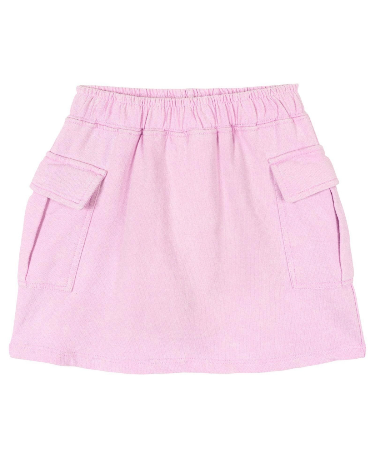 Frozen Girls' 4-16 Graphic Mineral Wash Jersey Tee and Skort, 2-Piece Set