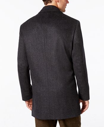 Lauren Ralph Lauren - Coat, Jake Solid Wool-Blend Overcoat