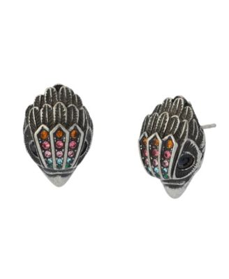 Crystal Eagle Stud Earrings