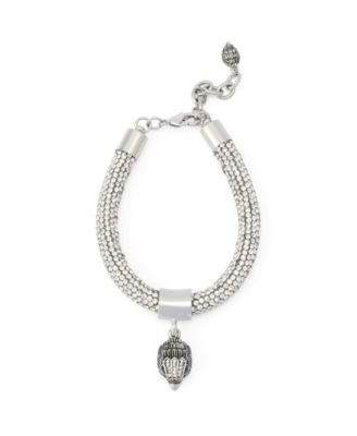 Glass Crystal Signature Eagle Rope Adjustable Bracelet