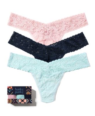 Low-Rise Signature Lace&reg; Thong, 3-Pack