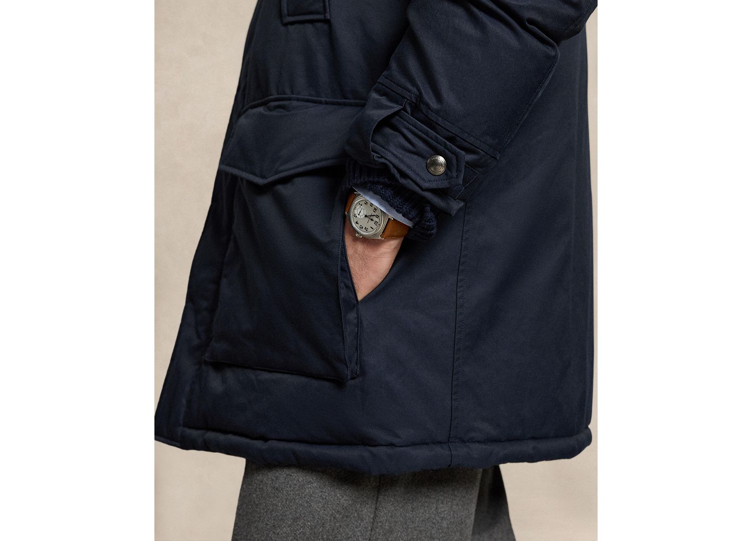 Men's Lennox Down Hooded Water-Resistant Parka