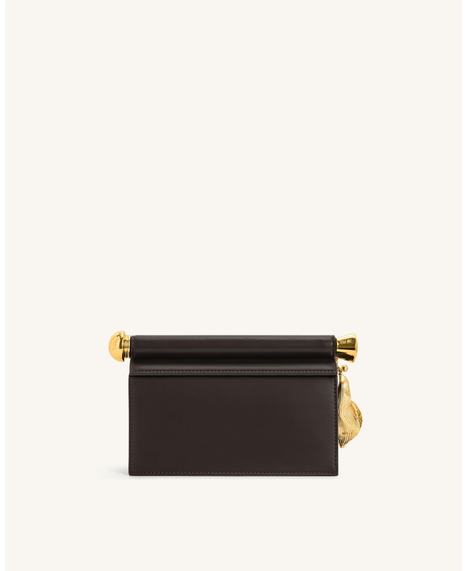 Holly Metal Pendant Clutch Handbag