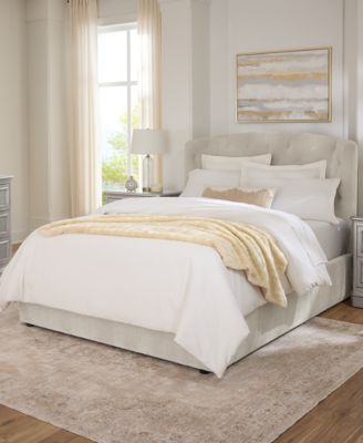 Margaux King Upholstered Button-Tufted Storage Bed