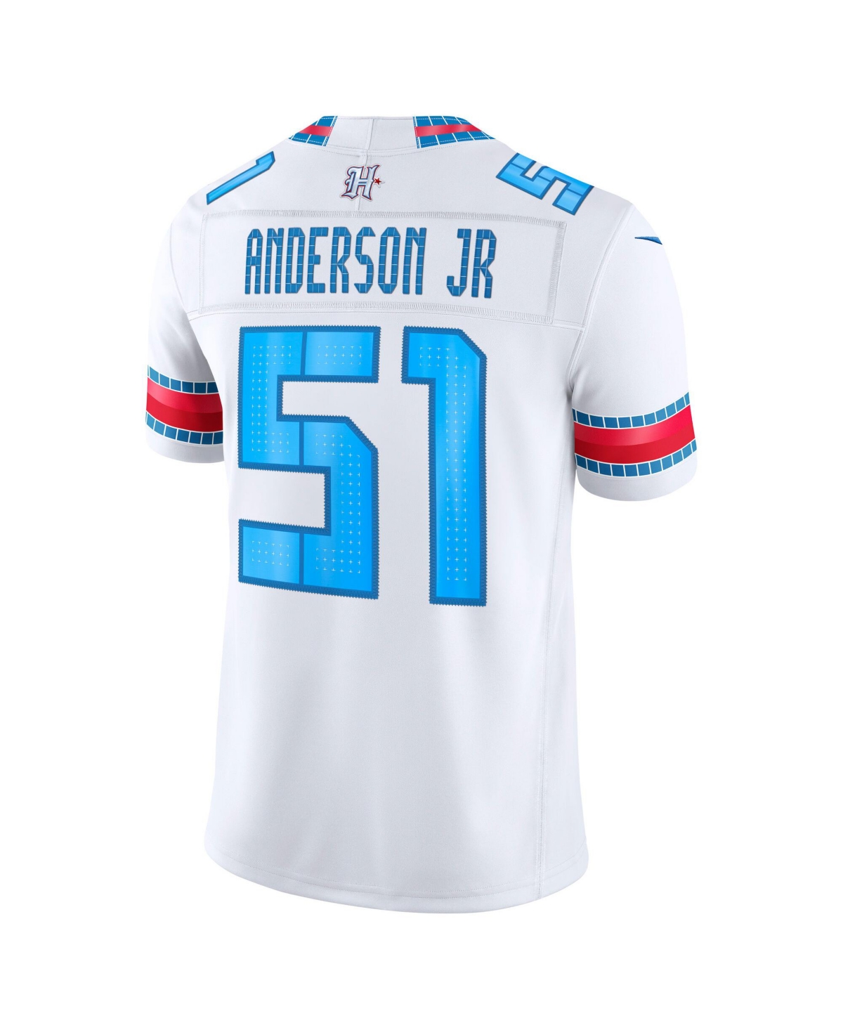 Nike Men's Will Anderson Jr. White Houston Texans 2026 Rivalries Collection Vapor F.u.s.e Stitched Limited Jersey