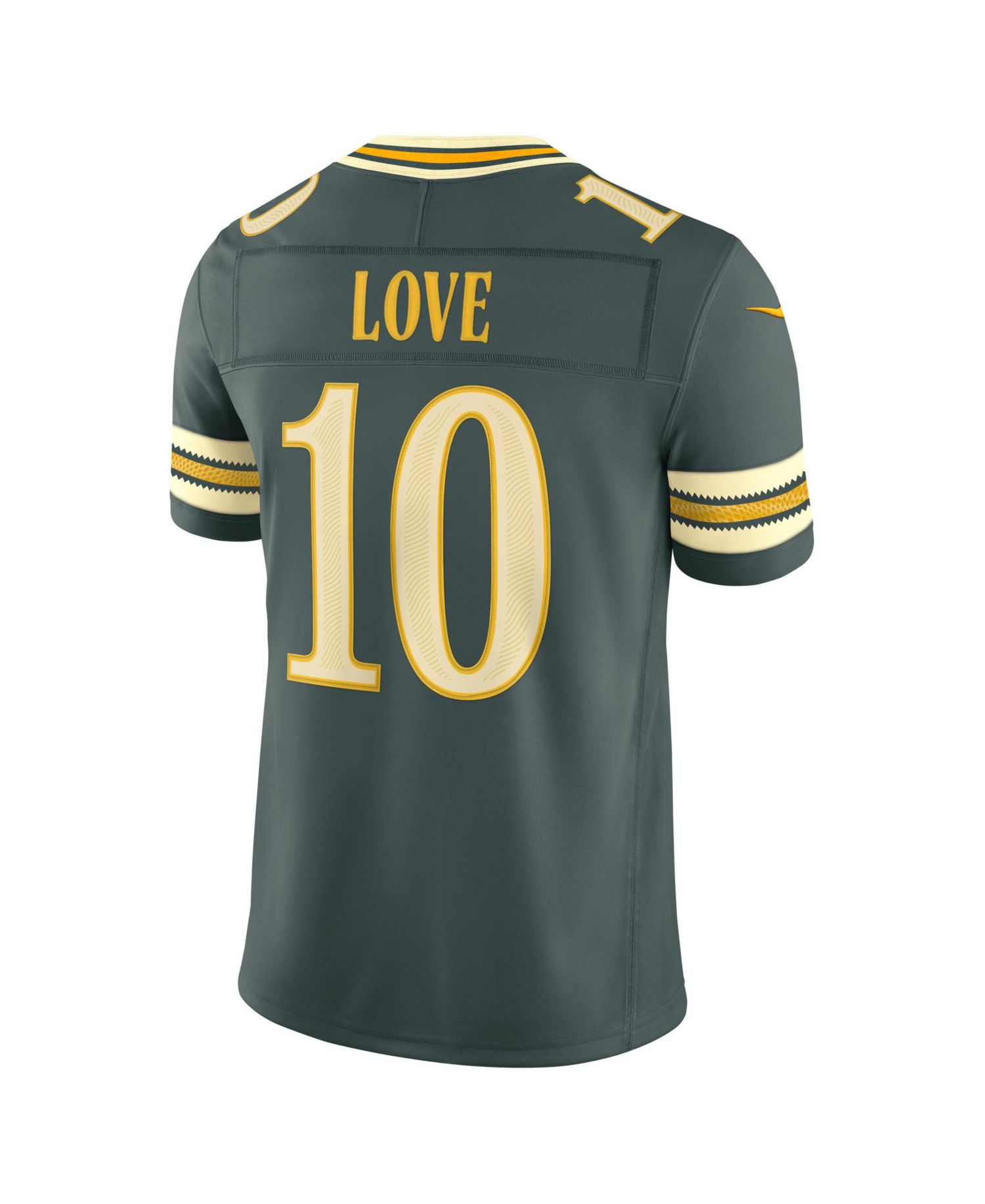 Men's Jordan Love Green Bay Packers 2026 Rivalries Collection Vapor F.U.S.E Stitched Limited Jersey