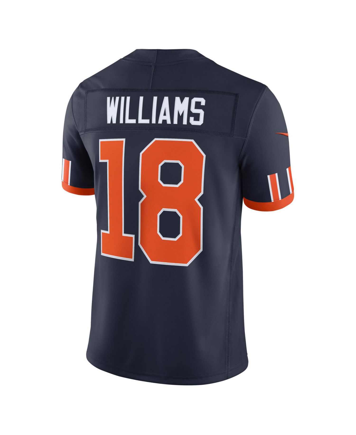 Men's Caleb Williams Navy Chicago Bears 2026 Rivalries Collection Vapor F.U.S.E Stitched Limited Jersey