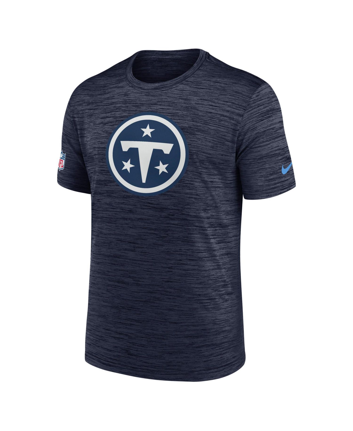 Men's Navy Tennessee Titans 2026 Rivalries Collection Sideline Velosity T-Shirt