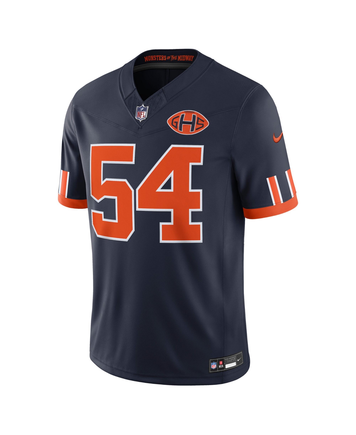 Nike Men's Brian Urlacher Navy Chicago Bears 2026 Rivalries Collection Game Jersey