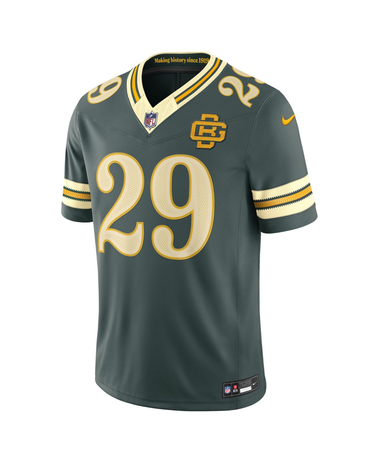 Men's Green Bay Packers Rivalries Vapor F.U.S.E Stitched Limited Jersey