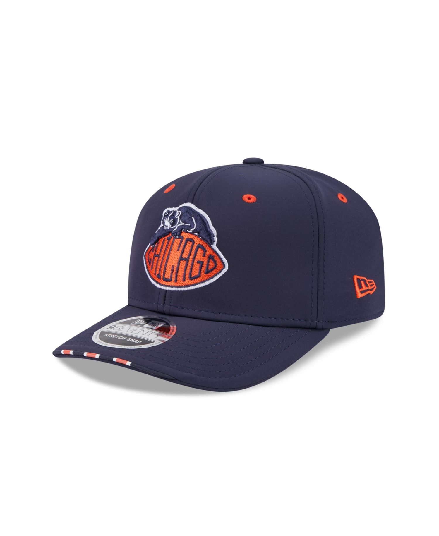 Men's Navy Chicago Bears 2026 Rivalries Collection Sideline 9SEVENTY Adjustable Hat