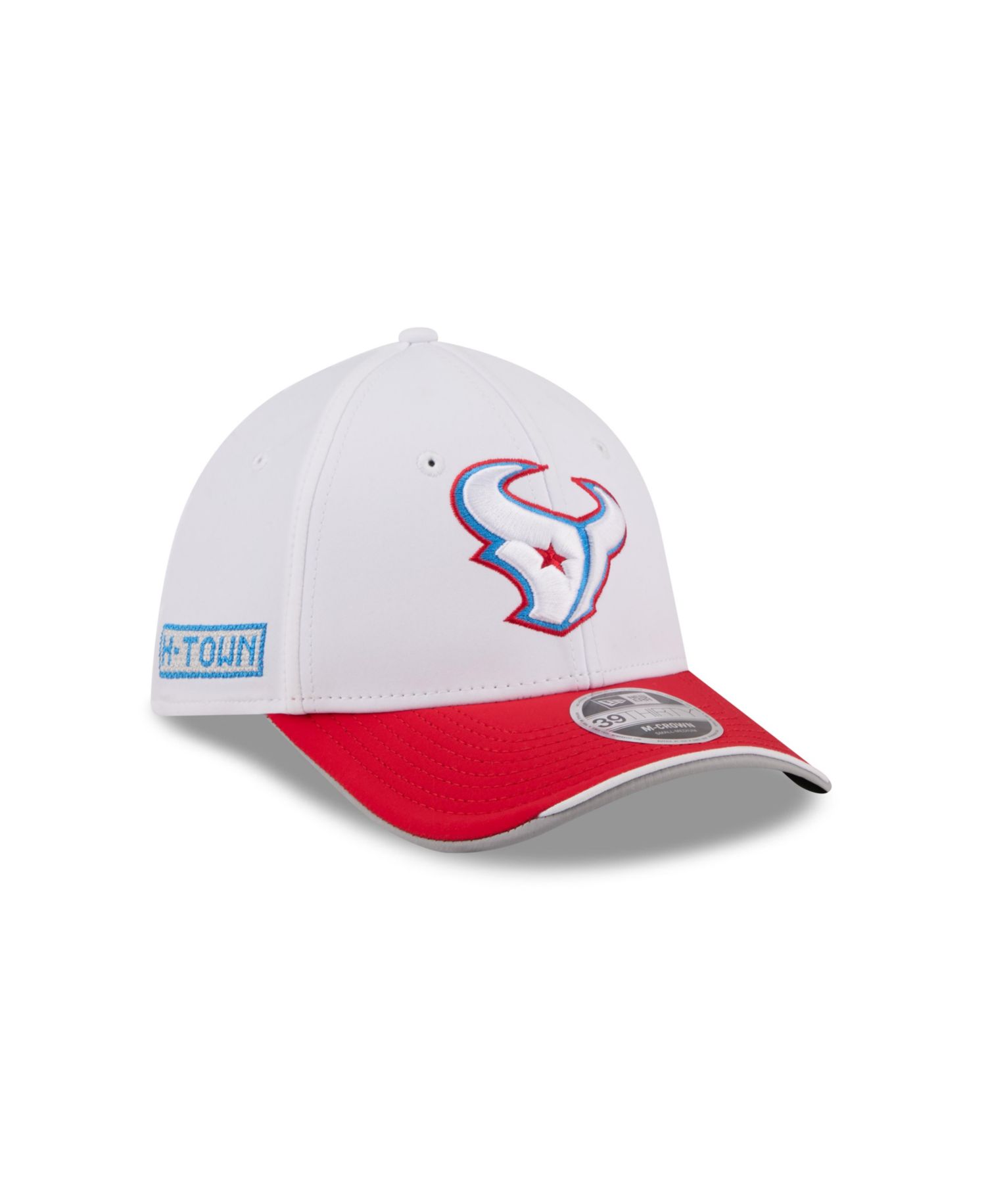 Men's White/Red Houston Texans 2026 Rivalries Collection 39THIRTY Flex Hat