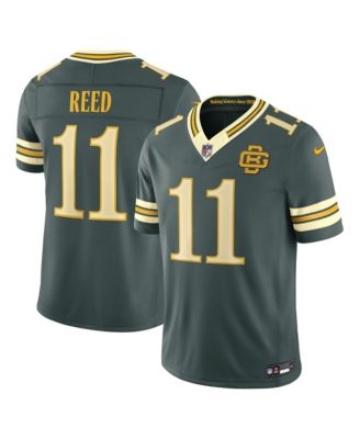 Men's Jayden Reed Green  Bay Packers 2026 Rivalries Collection Vapor F.U.S.E Stitched Limited Jersey