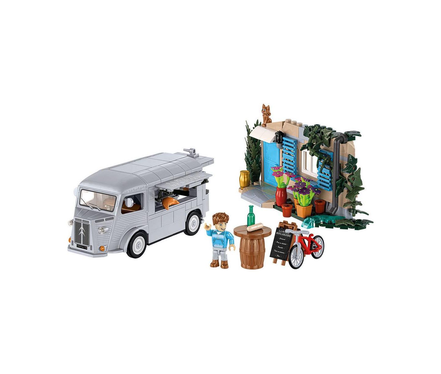Детский конструктор COBI Action Town Citroën Type H (1947-1981) 397-Piece Building Set, Ages 7+ — фото 3