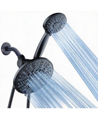 7" 1.8 Gallons 3-Way Rainfall Showerhead Handheld Combo