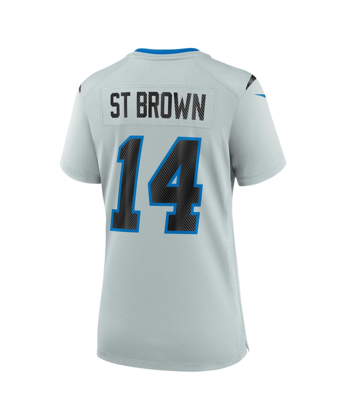 Nike Women's Amon-Ra St. Brown Silver Detroit Lions 2026 Rivalries Collection Game Jersey