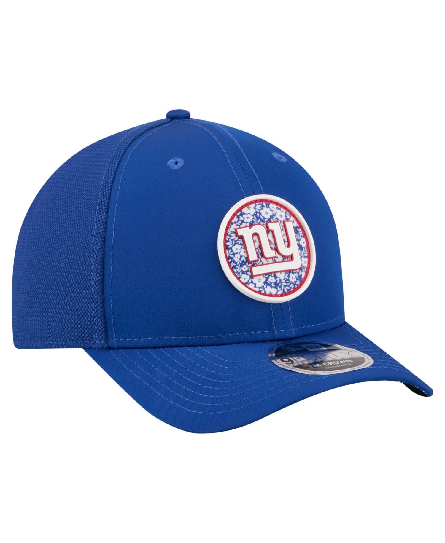 Men's Royal New York Giants Floral 9FORTY M-Crown Trucker Adjustable Hat