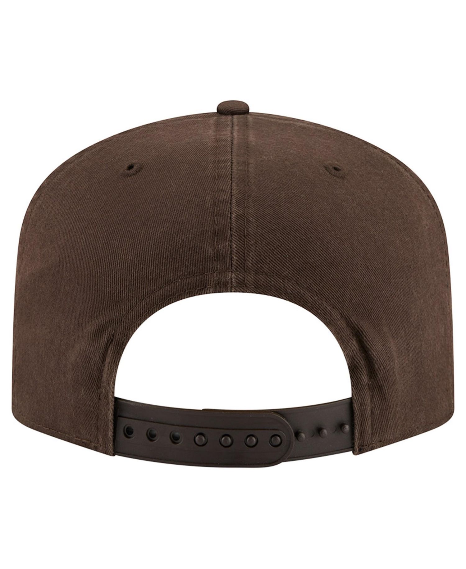 Men's Brown Cleveland Browns Stacked 19TWENTY Adjustable Hat