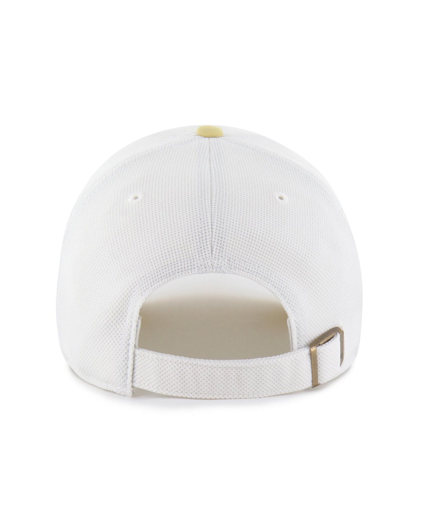 Кепка '47 Brand White/Gold Wake Forest Demon Deacons Pique Patch Clean Up Adjustable Hat — фото 2