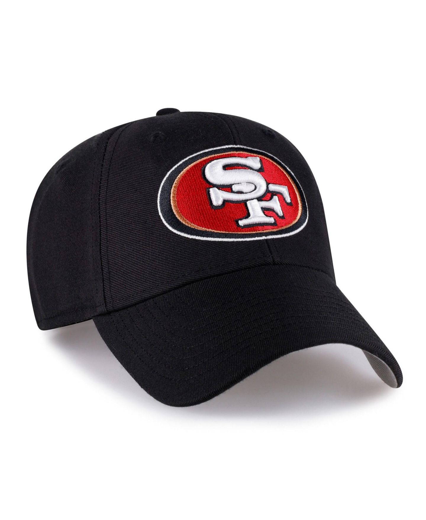 '47 Brand Мужская бейсболка '47 San Francisco 49ers MVP регулируемая, Black — фото 2