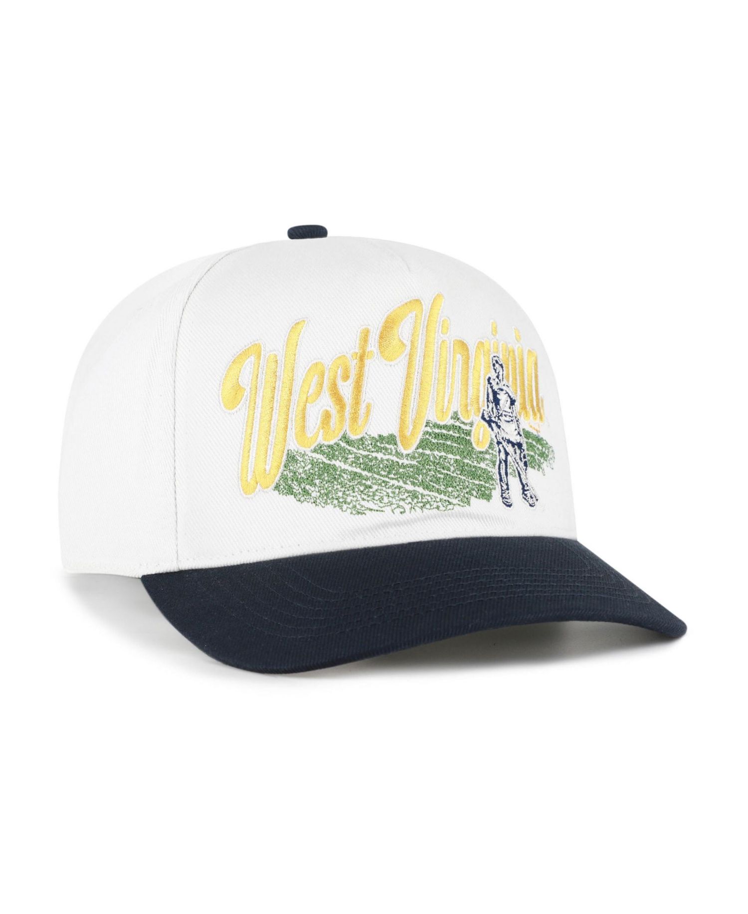 Men's and Women's '47 Natural West Virginia Mountaineers Saturday Capsule Enfield Hitch Adjustable Hat