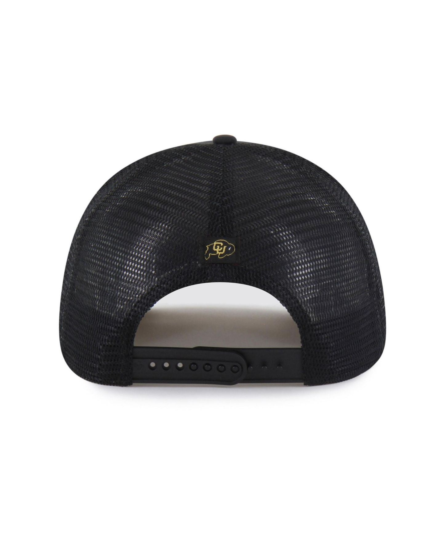 Кепка '47 Brand Black Colorado Buffaloes brrr° Condor Mesh Hitch Adjustable Hat — фото 3