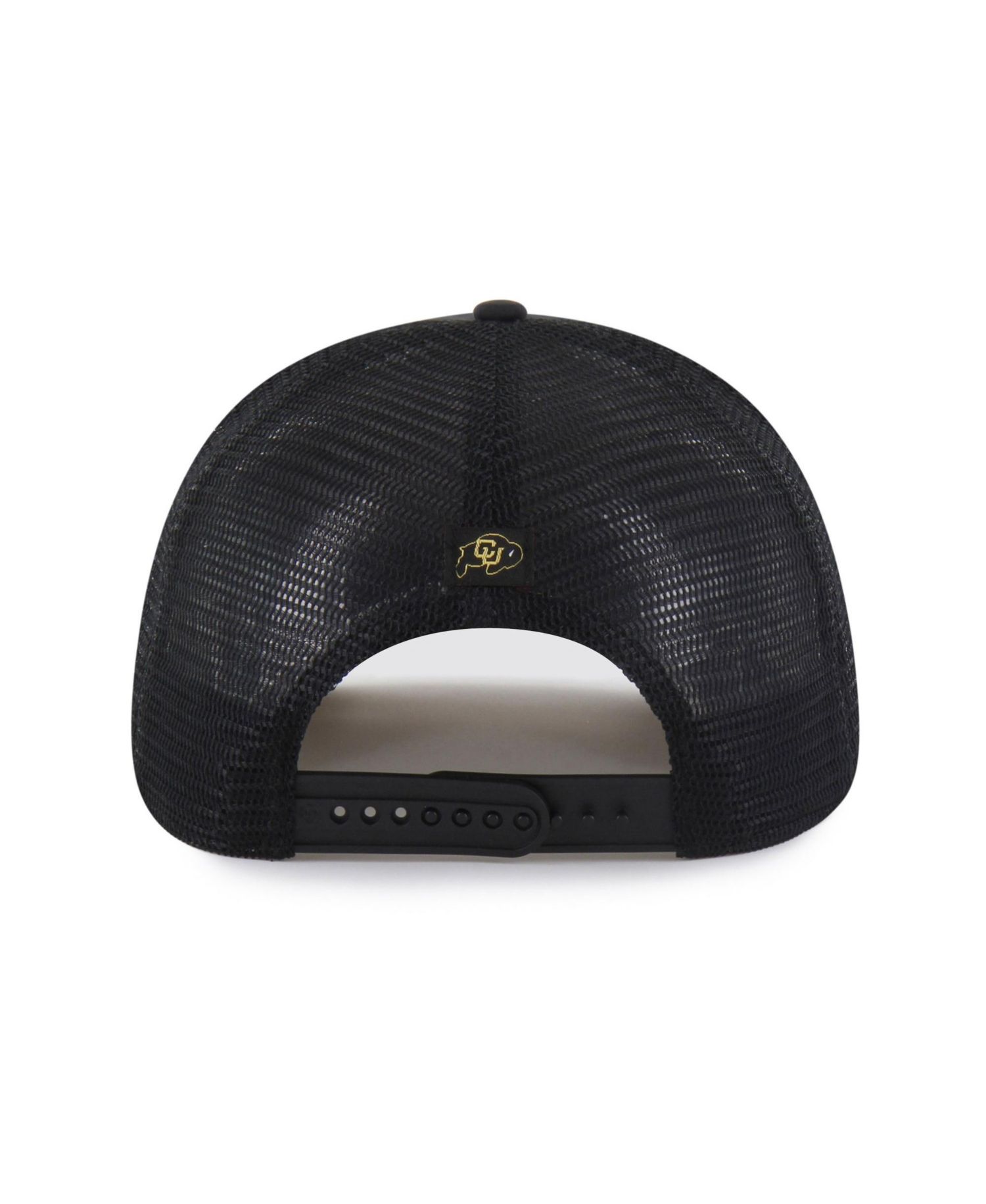 Men's and Women's '47 Black Colorado Buffaloes brrr&deg; Condor Mesh Hitch Adjustable Hat