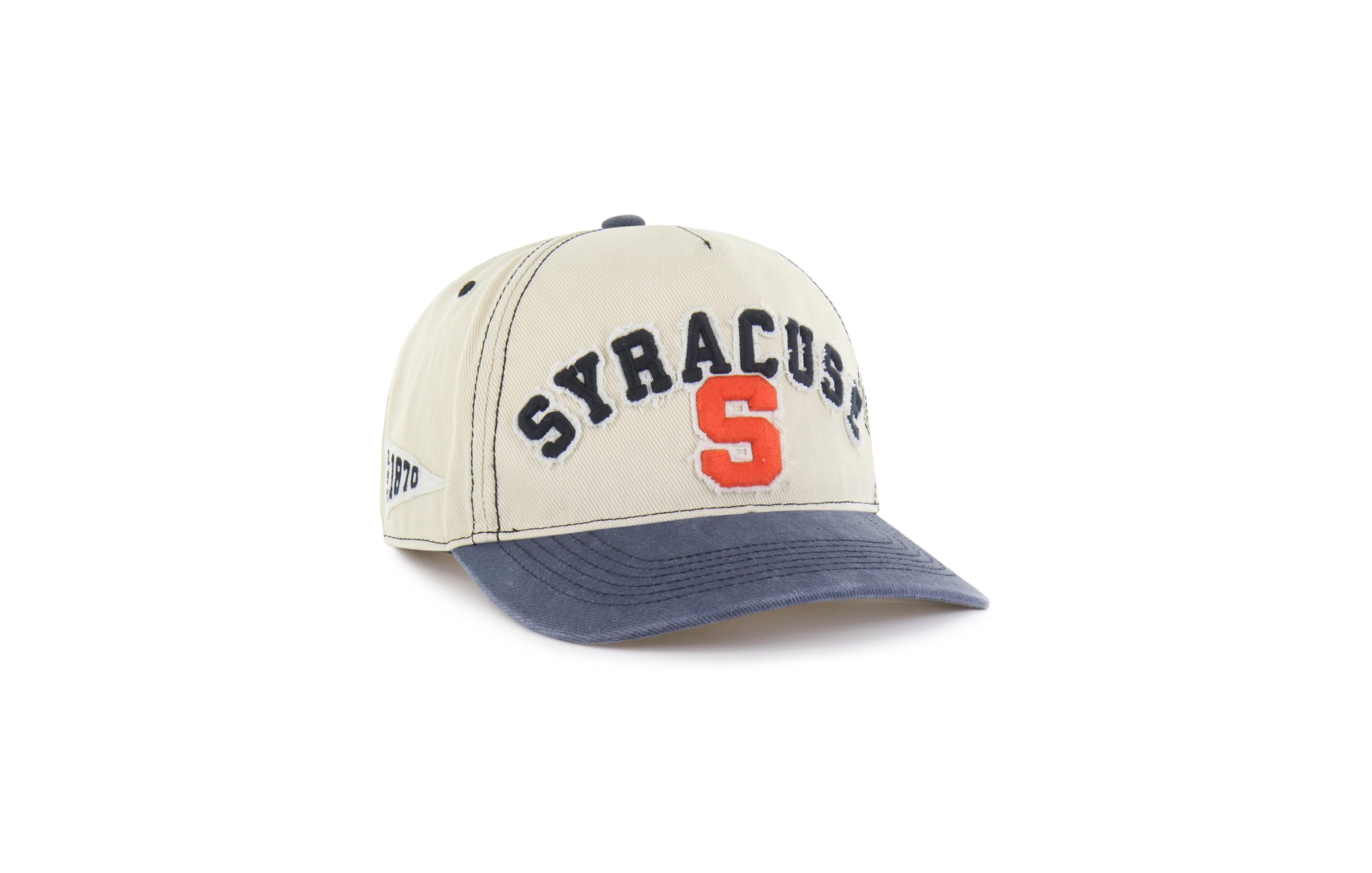 '47 Brand Men's and Women's Tan/Navy Syracuse Orange Well-Worn Calderwood Hitch Adjustable Hat