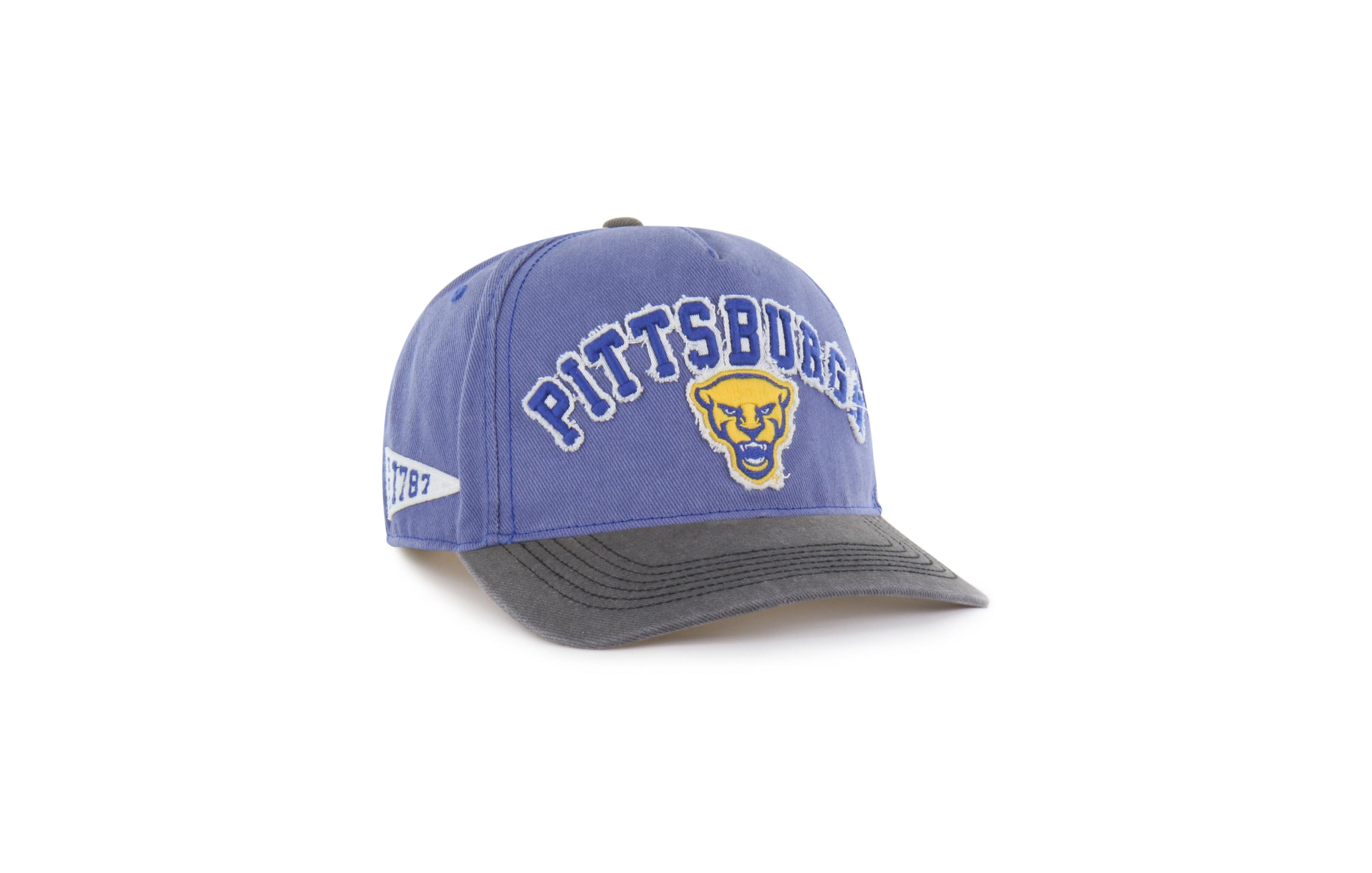 '47 Brand Men's and Women's Royal/Black Pitt Panthers Well-Worn Calderwood Hitch Adjustable Hat