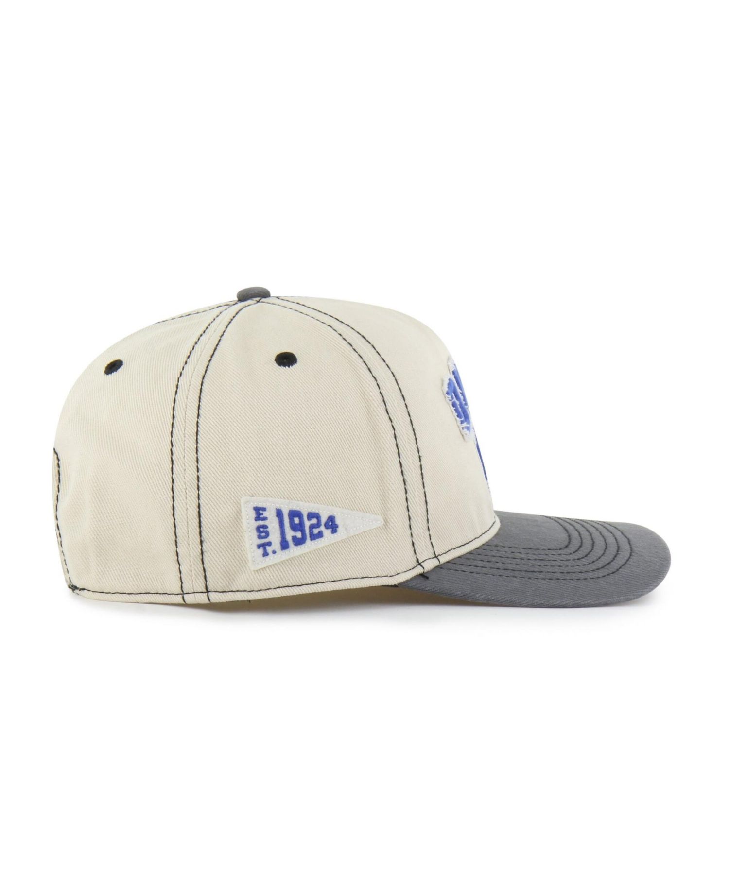 Men's and Women's '47 Tan/Black Duke Blue Devils Well-Worn Calderwood Hitch Adjustable Hat