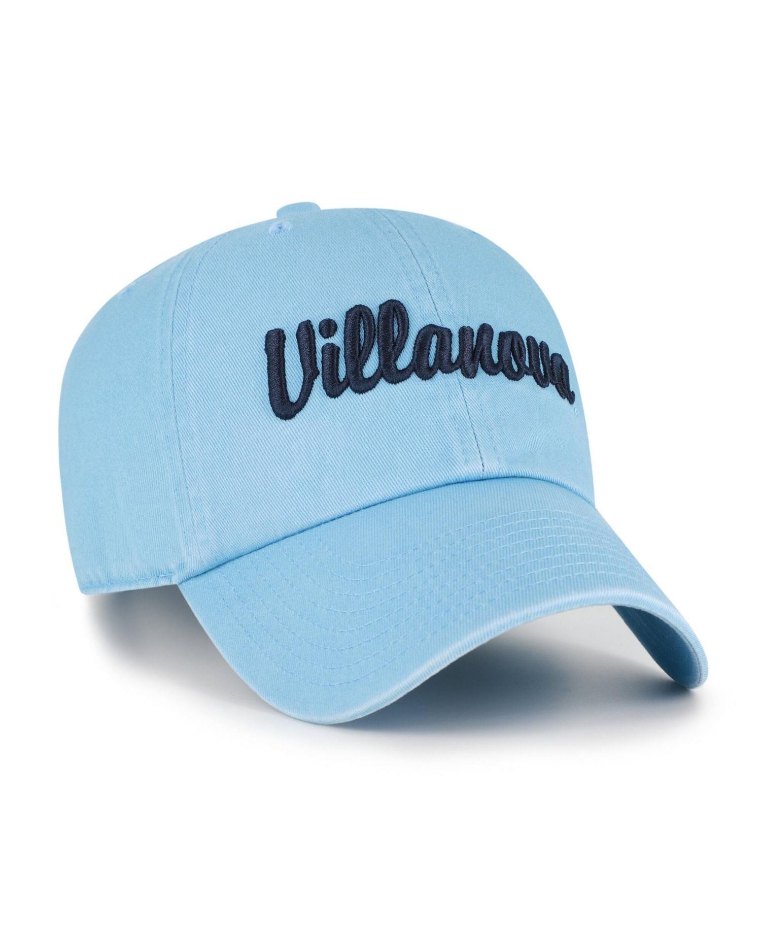 Men's '47 Light Blue Villanova Wildcats Vault Clean Up Adjustable Hat