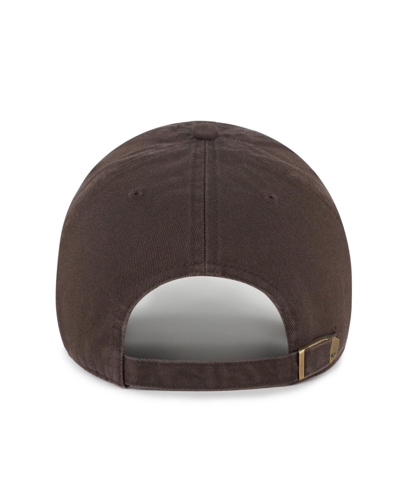 Мужская кепка '47 Brand Brown Michigan Wolverines Vault Clean Up Adjustable Hat — фото 3